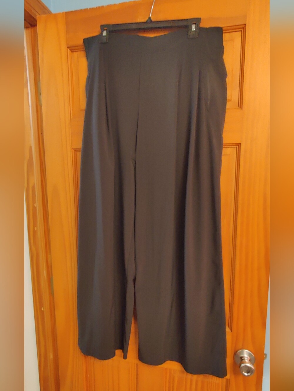 Athleta Black Flowy Trouser Size 16 - Picture 1 of 6